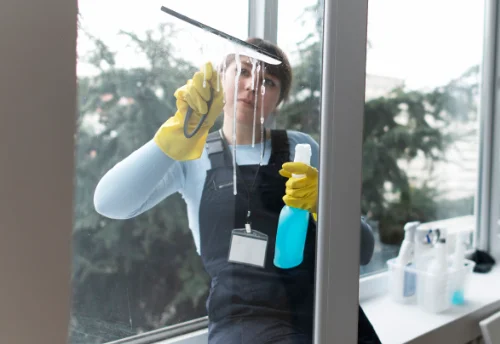 Nettoyage de vitres intérieures et extérieures à Poigny-la-Forêt